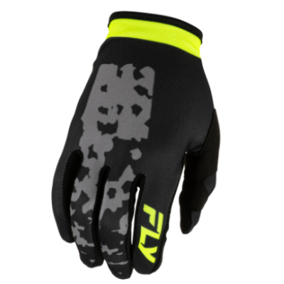 Γάντια Μοτοκρός FLY RACING Lite Flake-Grey/Hi-Vis/Black Γάντια Μοτοκρός FLY RACING Lite Flake-Grey/Hi-Vis/Black