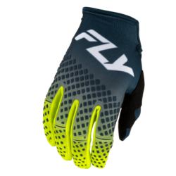 Γάντια Μοτοκρός FLY RACING Kinetic Fade - Navy/Hi-Vis/White