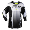 Μπλούζα Μοτοκρός FLY RACING Kinetic Fade - Λευκό/Μαύρο/Hi-Vis