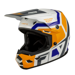Παιδικό κράνος motocross FLY RACING Kinetic Scrap White/Orange/Blue/Grey Παιδικό κράνος motocross FLY RACING Kinetic Scrap White/Orange/Blue/Grey