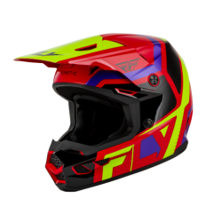 Παιδικό κράνος motocross FLY RACING Kinetic Scrap Red/Hi-Vis/Purple/Black Παιδικό κράνος motocross FLY RACING Kinetic Scrap Red/Hi-Vis/Purple/Black