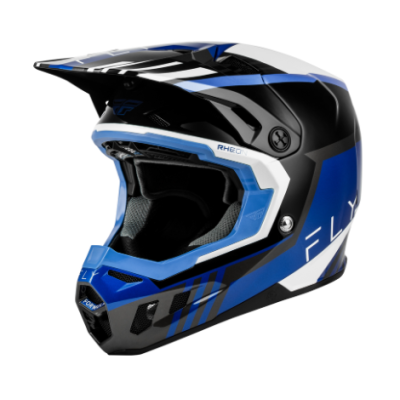Κράνος Μοτοκρός FLY RACING Formula CC Strike- Μαύρο/Μπλε/Γκρι/Λευκό Κράνος Μοτοκρός FLY RACING Formula CC Strike- Μαύρο/Μπλε/Γκρι/Λευκό