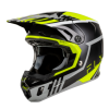 Κράνος Motocross FLY RACING Formula CC Strike- Γκρι/Μαύρο/Υψηλής Ορατότητας