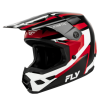 Κράνος Motocross FLY RACING Kinetic Sync - Μαύρο/Κόκκινο/Λευκό