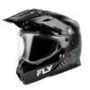 Κράνος Enduro FLY RACING Trekker - Μαύρο/Γκρι