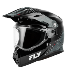 Κράνος Enduro FLY RACING Trekker - Μαύρο/Γκρι