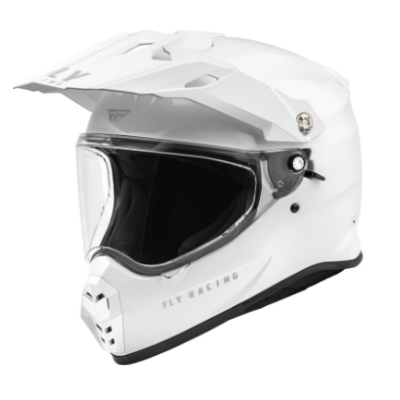 Κράνος Enduro FLY RACING Trekker - Λευκό