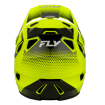 Παιδικό κράνος ποδηλάτου FLY RACING Rayce Sonar - Hi-Vis/Μαύρο/Λευκό thumb