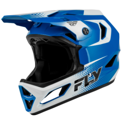 Παιδικό κράνος ποδηλάτου FLY RACING Rayce Sonar - Μπλε/Λευκό/Μαύρο