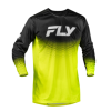 Παιδική μπλούζα motocross FLY RACING Rayce Sonar Hi-Vis/Black/White