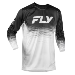 Παιδική μπλούζα μοτοκρός FLY RACING Rayce Sonar White/Black