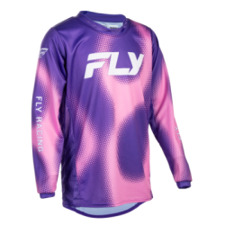 Παιδική μπλούζα μοτοκρός FLY RACING Kinetic Torch Purple/Pink
