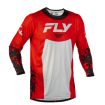 Μπλούζα Μοτοκρός FLY RACING Lite Flake- Κόκκινο/Γκρι/Μαύρο thumb