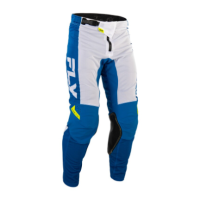 Μοτοκρός παντελόνι FLY RACING Kinetic Mesh Blue / White / Hi-Vis