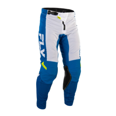 Μοτοκρός παντελόνι FLY RACING Kinetic Mesh Blue / White / Hi-Vis
