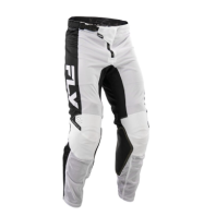 Μοτοκρός παντελόνι FLY RACING Kinetic Mesh White / Black