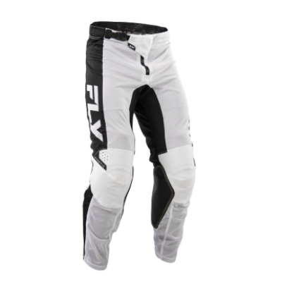 Μοτοκρός παντελόνι FLY RACING Kinetic Mesh White / Black