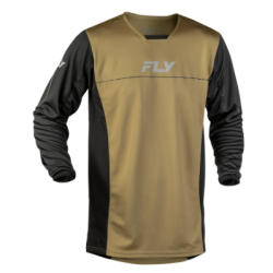 Μπλούζα Motocross FLY RACING Tan/Black