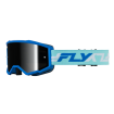 Γυαλιά Motocross FLY RACING Zone Μπλε/Λευκό/Μαύρο - Καθρέφτης/Καπνιστός Φακός thumb