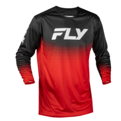 Παιδική μπλούζα μοτοκρός FLY RACING Rayce Sonar - Κόκκινο/Μαύρο/Λευκό