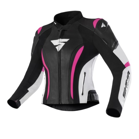 Γυναικείο Δερμάτινο Μπουφάν MIURA 2.0 PINK FLUO