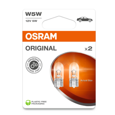 Λάμπα φλας OSRAM W5W STANDART Λάμπα φλας OSRAM W5W STANDART