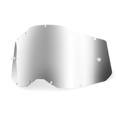 Πλάκα για γυαλιά 100% GEN2 RACECRAFT2; ACCURI2; STRATA2 - Silver Mirror