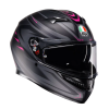 Κράνος AGV K3 SYTH MATT BLACK/PINK