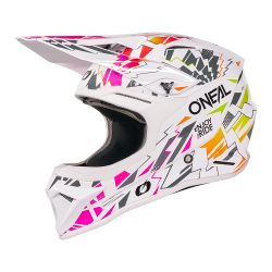 Παιδικό Κράνος O'NEAL 1SERIES STIXX WHITE/MULTI V.27