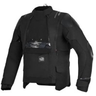 Μοτοσικλετιστικό μπουφάν ALPINESTARS Harok V2 Drystar® BK
