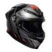 Κράνος AGV K6 S E2206 KARVE MATT BLACK/GREY/RED thumb