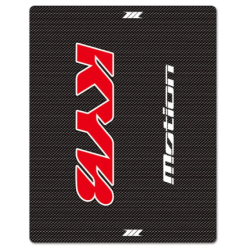 Αυτοκόλλητο DRC-ZETA Kayaba Carbon Red/White