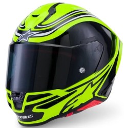 Κράνος ALPINESTARS S-R7 ZEAL YW FLUO/BK/WH Κράνος ALPINESTARS S-R7 ZEAL YW FLUO/BK/WH