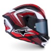 Κράνος ALPINESTARS S-R7 KINETIS BK/WH/RD thumb