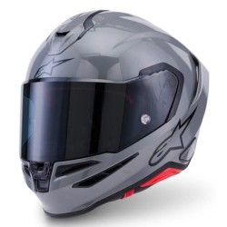 Κράνος ALPINESTARS S-R7 GRAY GLOSSY Κράνος ALPINESTARS S-R7 GRAY GLOSSY
