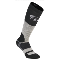 Κάλτσες ALPINESTARS AT 8 MERINO TAR GRAY/BLACK