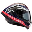 Κράνος μηχανής ALPINESTARS Supertech R10 Team Black/Carb/Blå/White thumb
