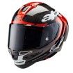 Κράνος μηχανής ALPINESTARS Supertech R10 Team Black/Carb/Fluo Red/White thumb