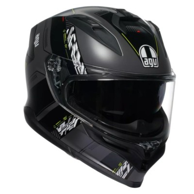 Κράνος K7 MPLK KYBER MATT GREY/YELLOW FLUO