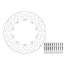 Δισκόπλακα MOTO-MASTER BRAKE ROTOR FIX ROUND L/R BMW R 65 G/S 89-92