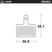 Τακάκια φρένων MOTO-MASTER BRAKE PAD ORGANIC z Τακάκια φρένων MOTO-MASTER BRAKE PAD ORGANIC z thumb