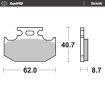 Τακάκια φρένων MOTO-MASTER BRAKE PAD CERAMIC YAMAHA XT 250 23 Τακάκια φρένων MOTO-MASTER BRAKE PAD CERAMIC YAMAHA XT 250 23 thumb