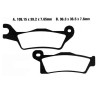 Τακάκια φρένων MOTO-MASTER BRAKE PAD SINTER ATV NITR CAN AM (BRP) OUTLANDER 570 EFI 4X4 22