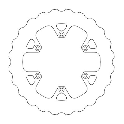 Δισκόπλακα MOTO-MASTER BRAKE ROTOR WAVE RR-S 430