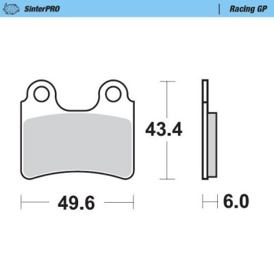 Τακάκια φρένων MOTO-MASTER BRAKE PAD SINTER RACING BETA EVO 125 22
