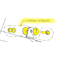 Σετ συναρμολόγησης AKRAPOVIC P-HF200