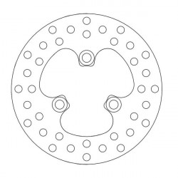 Δισκόπλακα MOTO-MASTER FRONT DISC ROUND HONDA TRX 400 X Δισκόπλακα MOTO-MASTER FRONT DISC ROUND HONDA TRX 400 X
