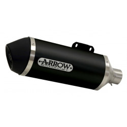 Τελικό εξάτμισης μοτοσυκλέτας ARROW MUFFLER URBAN AL/BK TRICI