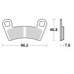 Τακάκια φρένων MOTO-MASTER BRAKE PAD SINTER ATV NITR POLARIS SPORTSMAN XP 1000 4X4 Τακάκια φρένων MOTO-MASTER BRAKE PAD SINTER ATV NITR POLARIS SPORTSMAN XP 1000 4X4 thumb