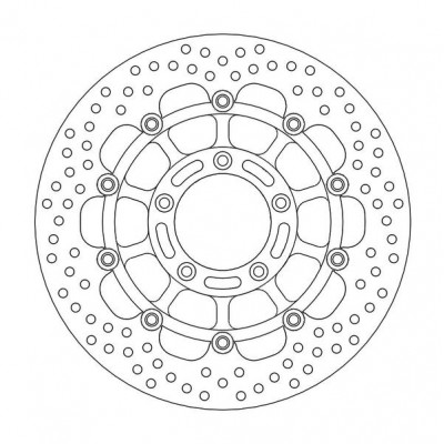Δισκόπλακα MOTO-MASTER HALO FRONT DISC MV AGUSTA BRUTALE 1090 ABS 16